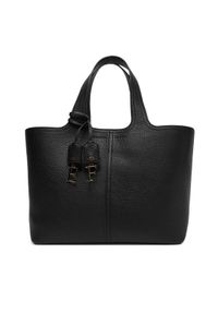 Elisabetta Franchi Torebka BS-96A-52E2-V450 Czarny. Kolor: czarny. Materiał: skórzane