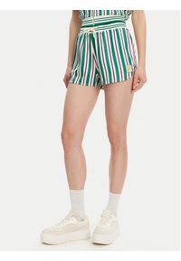 Fila Szorty sportowe Lassance FAW1002 Zielony Regular Fit. Kolor: zielony. Materiał: syntetyk