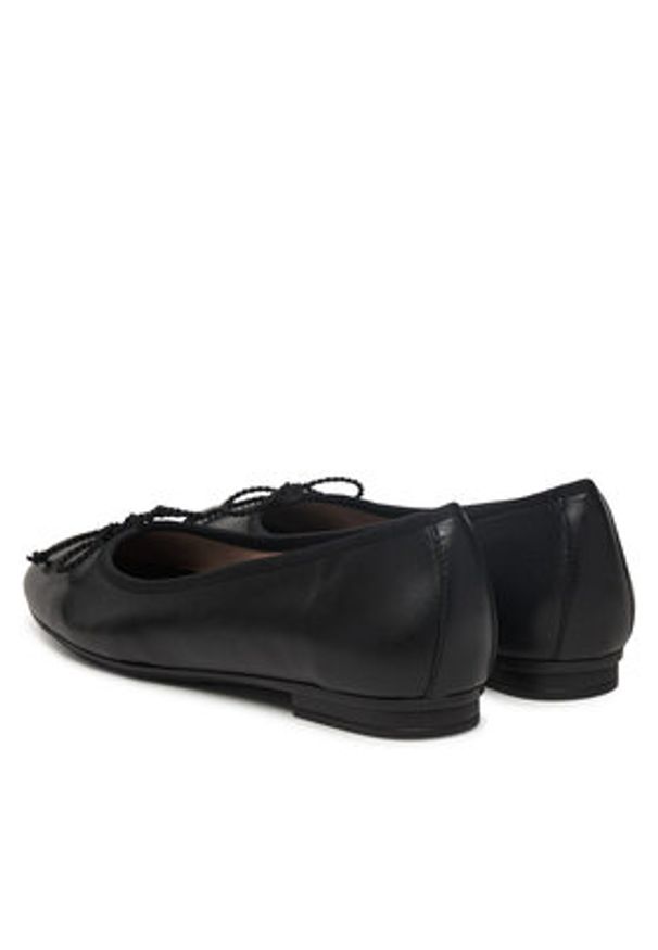Hispanitas Baleriny HV263465 Czarny. Kolor: czarny. Materiał: skóra