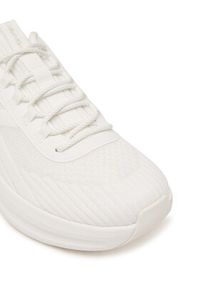 Calvin Klein Sneakersy Andrea - Chunky Ck Stripe Runner Trainers HM0HM02158 Biały. Kolor: biały. Materiał: materiał #4