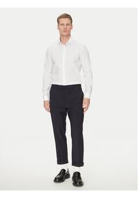 Calvin Klein Koszula K10K112743 Biały Extra Slim Fit. Kolor: biały. Materiał: bawełna