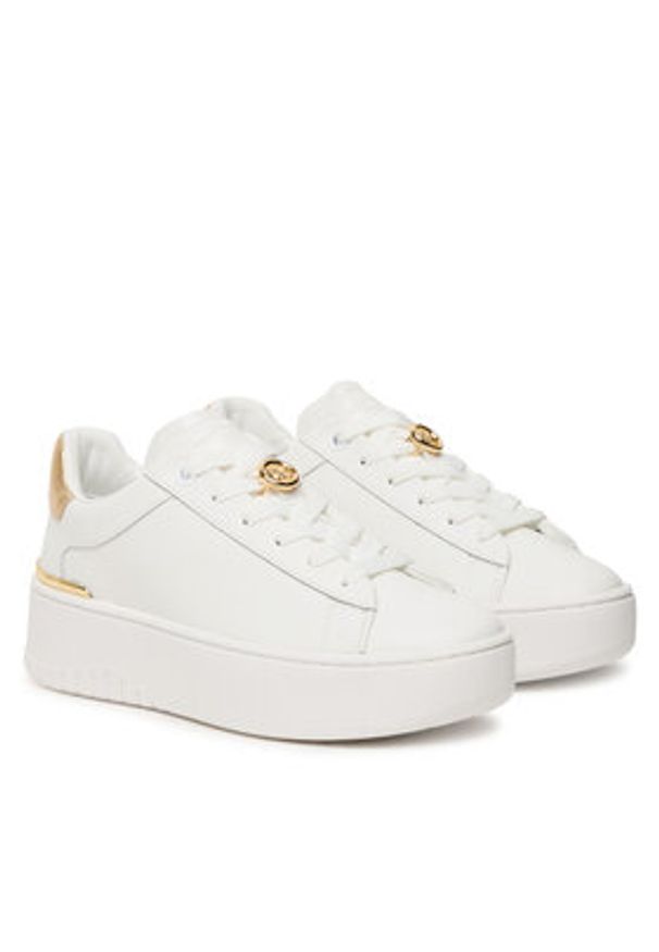 MICHAEL Michael Kors Sneakersy 43F5DTFS3L Złoty. Kolor: złoty. Materiał: skóra