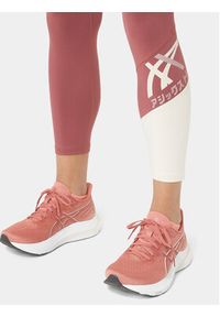 Asics Legginsy Tiger 7/8 Tight 2032C513 Czerwony Ahletic Fit. Kolor: czerwony. Materiał: syntetyk #6