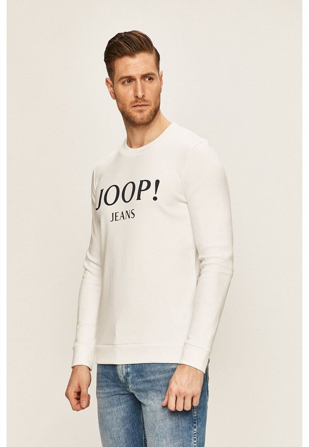 JOOP! - Joop! - Bluza. Kolor: biały. Wzór: nadruk