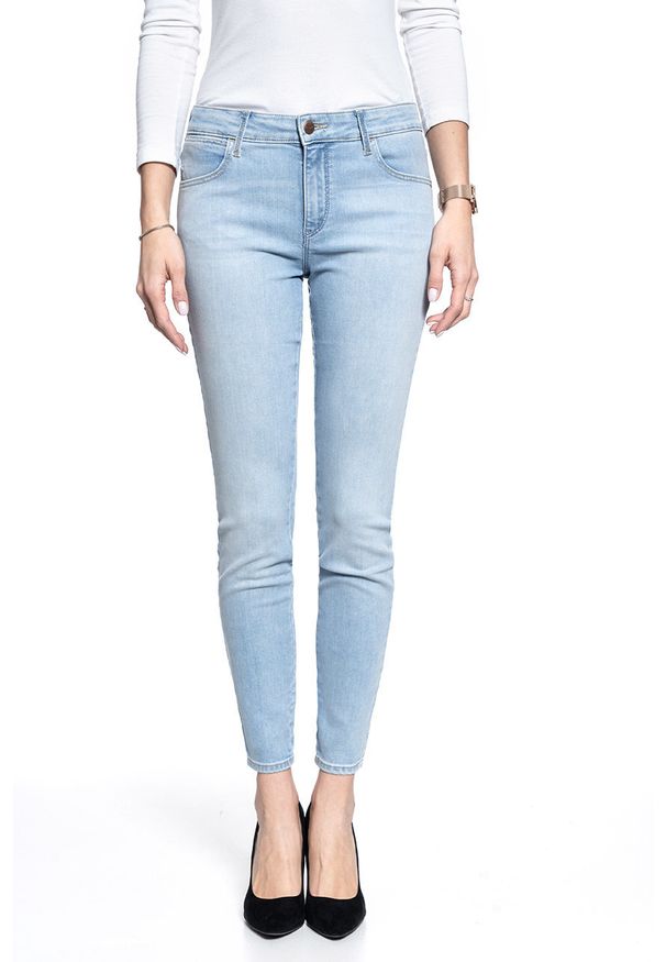 Wrangler - SPODNIE DAMSKIE WRANGLER SKINNY LIGHTEN UP W28KJM173 112128283