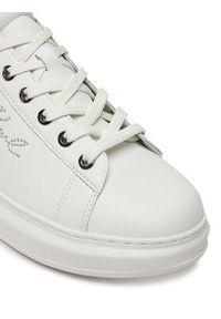 Karl Lagerfeld - KARL LAGERFELD Sneakersy Kapri KL62518 Biały. Kolor: biały. Materiał: skóra #6