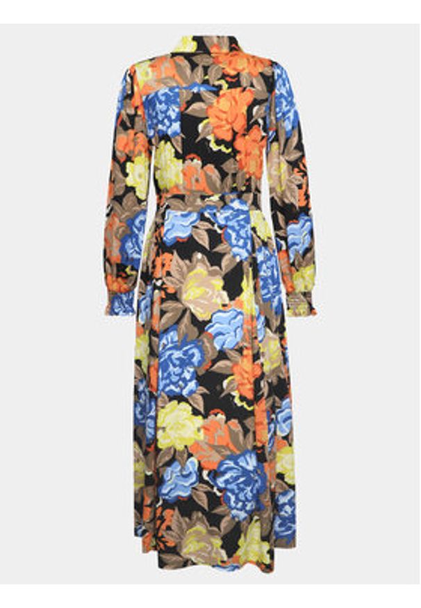 Culture Sukienka letnia Cuvirna 50109701 Żółty Feminine Fit. Kolor: żółty. Materiał: wiskoza. Sezon: lato