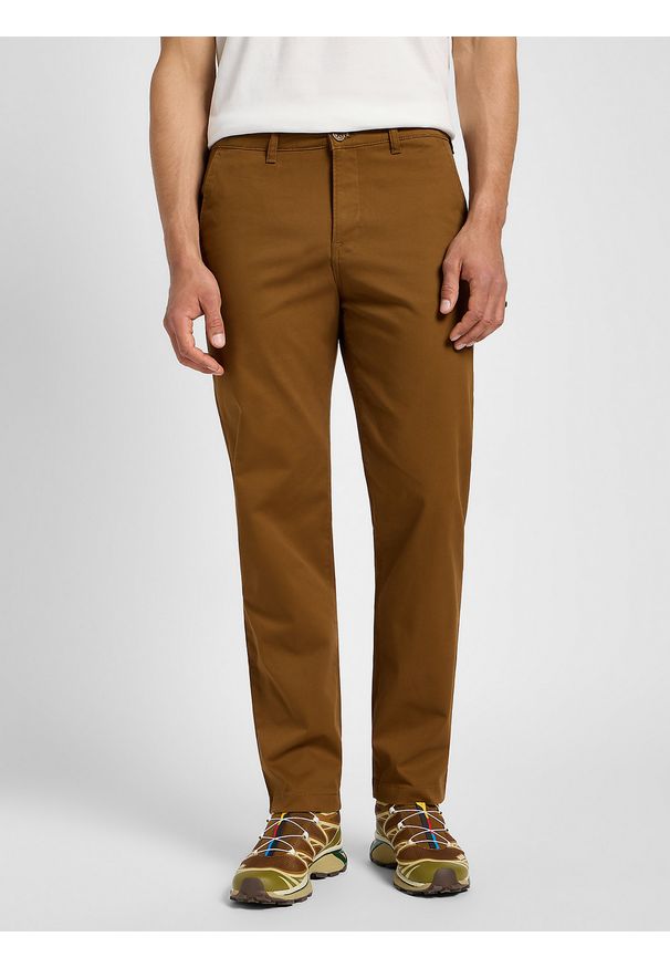 Lee - MESKIE SPODNIE LEE REGULAR CHINO BUFFALO 112355775