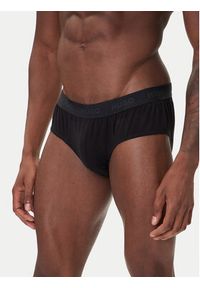 Hugo - HUGO Komplet slipów 50532570 Czarny. Kolor: czarny. Materiał: bawełna #4