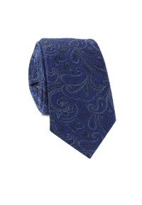 Giacomo Conti - Bawełniany krawat KWNR010012. Okazja: na co dzień. Materiał: bawełna. Wzór: paisley. Styl: casual #1