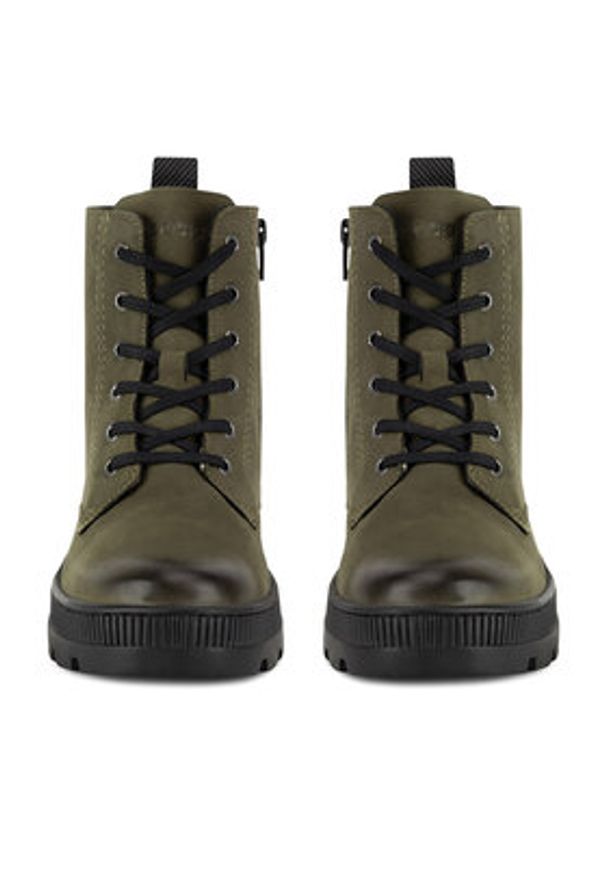 Lasocki Trzewiki WI23-PUSZAN-25 Khaki. Kolor: brązowy. Materiał: skóra