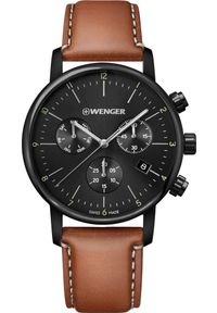 Zegarek Wenger Zegarek męski Wenger 01.1743.115 brązowy. Kolor: brązowy #1