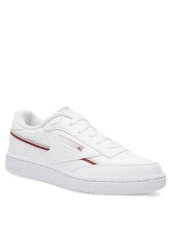 Reebok Sneakersy Club C 85 Vegan GW0932 Biały. Kolor: biały. Materiał: skóra. Model: Reebok Club