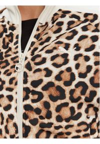 Puma Bluza T7 Leo Luxe 632342 Brązowy Regular Fit. Kolor: brązowy. Materiał: syntetyk #3