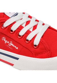 Pepe Jeans Tenisówki Brady Boy Basic PBS30527 Czerwony. Kolor: czerwony. Materiał: materiał #7