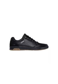 skechers - Buty do chodzenia męskie Skechers Cavell Sparkman. Kolor: czarny. Materiał: materiał, syntetyk. Szerokość cholewki: normalna. Sport: turystyka piesza