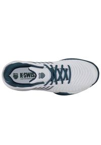 Buty do tenisa męskie K-Swiss Express Light 3. Kolor: biały. Materiał: syntetyk, materiał. Szerokość cholewki: normalna. Sport: tenis