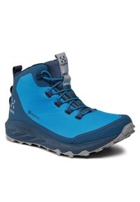 Haglöfs Trekkingi L.I.M FH GTX Mid GORE-TEX 4988604Q6 Niebieski. Kolor: niebieski. Materiał: materiał. Technologia: Gore-Tex. Sport: turystyka piesza #1