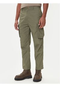 Napapijri Spodnie materiałowe M-Tures NP0A88SW Zielony Regular Fit. Kolor: zielony. Materiał: bawełna