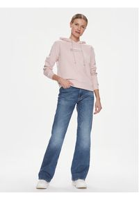 Calvin Klein Jeans Bluza Diffused J20J223267 Różowy Regular Fit. Kolor: różowy. Materiał: bawełna #4