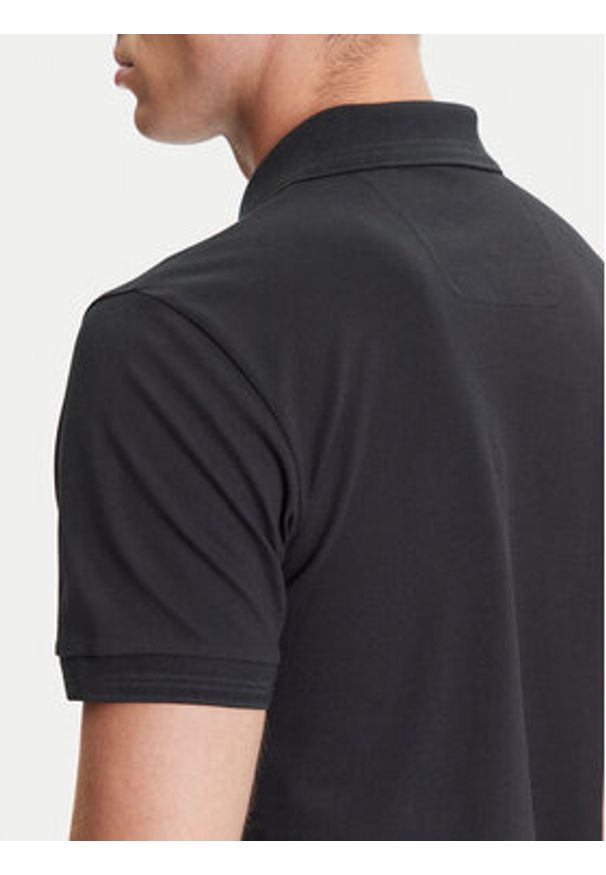 BOSS Polo Paul 50506193 Czarny Slim Fit. Typ kołnierza: polo. Kolor: czarny. Materiał: bawełna