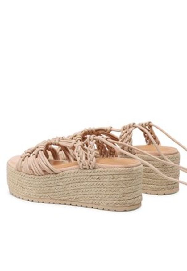 DeeZee Espadryle RT220681 Beżowy. Kolor: beżowy. Materiał: materiał
