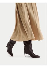 Gino Rossi - GINO ROSSI Kozaki EO-SLT2636-1203-3R Brązowy. Kolor: brązowy. Materiał: skóra #3