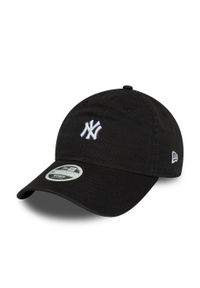 New Era - Czapka bejsbolowa 9twenty damska New York Yankees. Kolor: czarny, biały, wielokolorowy. Styl: sportowy