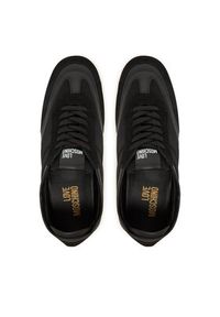 Love Moschino - LOVE MOSCHINO Sneakersy JA10201G1NIMA00A41 Czarny. Kolor: czarny. Materiał: materiał