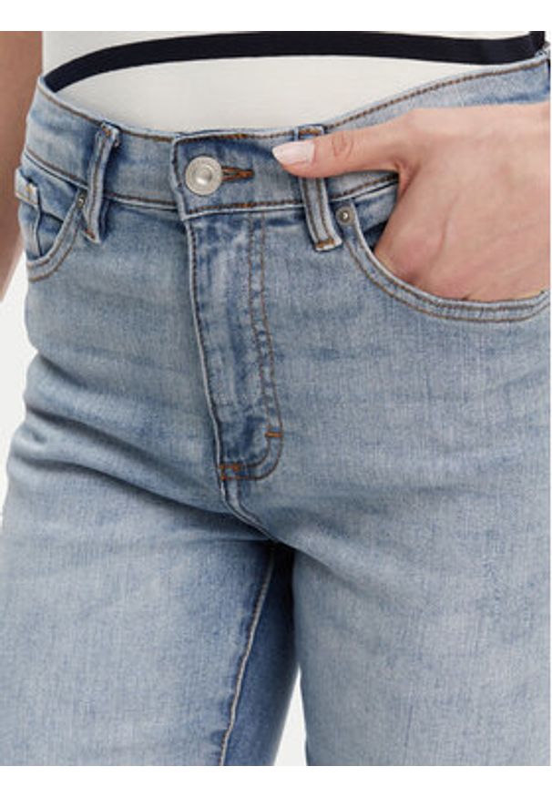 French Connection Jeansy 74QZK Niebieski Cigarette Fit. Kolor: niebieski