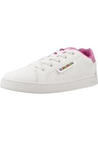 Geox - Buty GEOX J ECLYPER Biały. Kolor: biały. Materiał: syntetyk, tkanina. Sport: turystyka piesza #1