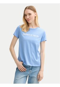 Tom Tailor Denim T-Shirt 1045417 Niebieski Regular Fit. Kolor: niebieski. Materiał: bawełna #1