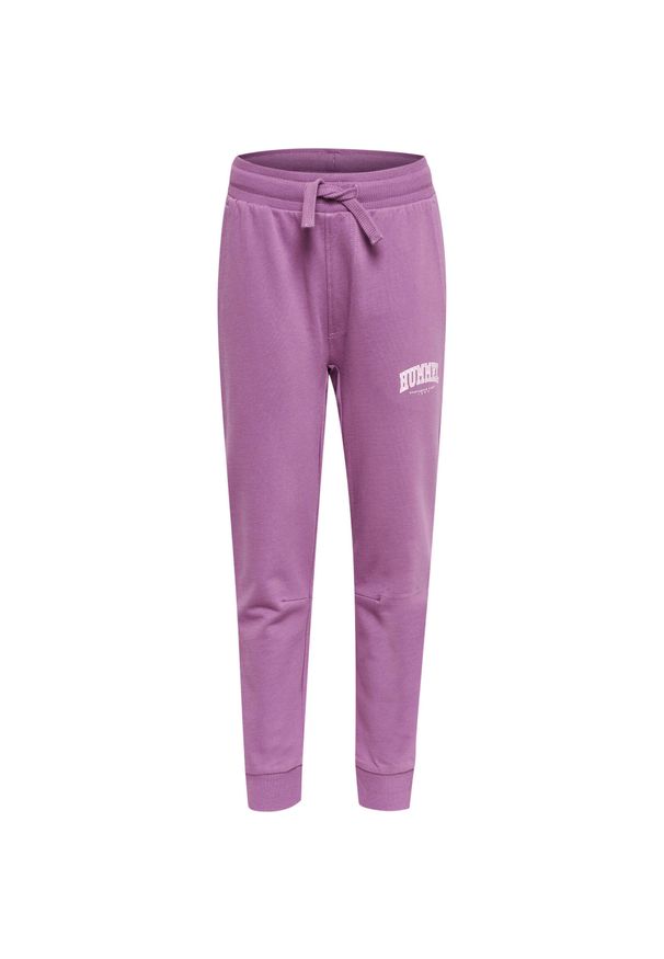 Spodnie dresowe dla dzieci Hummel Fast. Kolor: fioletowy. Materiał: dresówka. Sport: joga i pilates