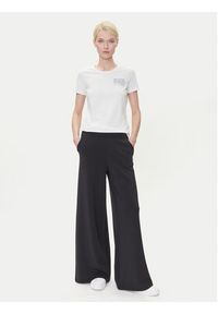 EA7 Emporio Armani T-Shirt 7W000492 AF10373 U0005 Écru Regular Fit. Materiał: bawełna #3