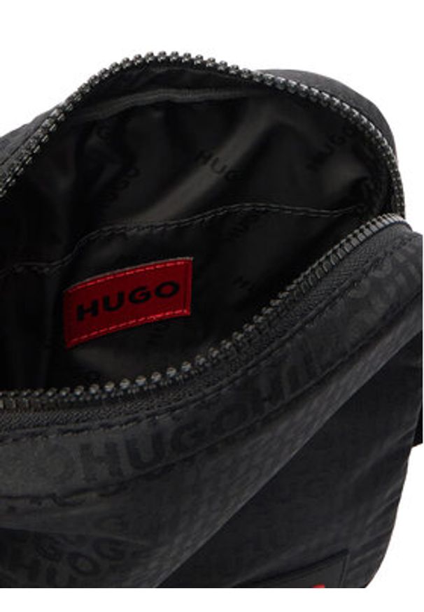 Hugo - HUGO Saszetka Ethon 50563525 Czarny. Kolor: czarny. Materiał: materiał