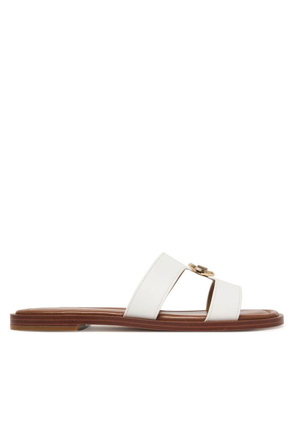 Klapki MICHAEL Michael Kors. Kolor: biały