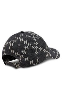 Karl Lagerfeld - KARL LAGERFELD Czapka z daszkiem K/Monogram Essential Cap 236W3408 Czarny. Kolor: czarny. Materiał: materiał #3