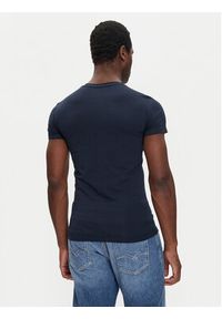 Emporio Armani Underwear T-Shirt 111035 4F729 00135 Granatowy Slim Fit. Kolor: niebieski. Materiał: bawełna #3