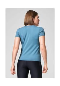 CASALL - Koszulka Sportowa Damska Casall Mesh Oddychająca Szybkoschnąca. Kolor: niebieski. Materiał: mesh. Sport: joga i pilates