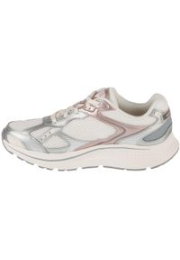 skechers - Buty do biegania damskie, Go Run Consistent 2.0 - Volt. Kolor: biały. Materiał: materiał, syntetyk. Sport: bieganie