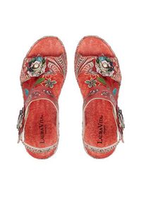 Laura Vita Sandały Facdiao 42 Czerwony. Kolor: czerwony. Materiał: skóra #4