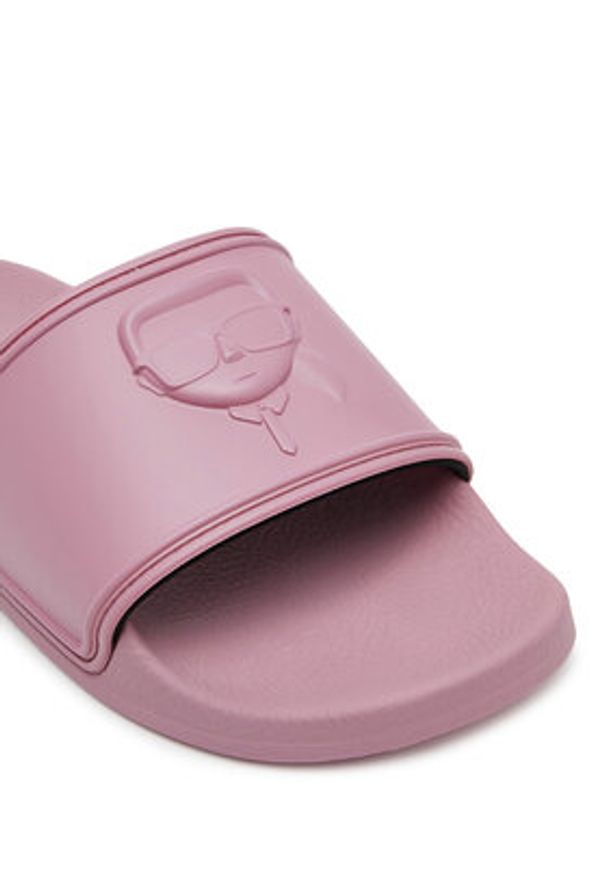 Karl Lagerfeld - KARL LAGERFELD Klapki Kondo 2.0 KL80919M Różowy. Kolor: różowy. Materiał: syntetyk