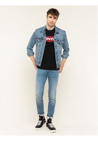 Levi's® T-Shirt Housemark Tee 17783-0137 Czarny Regular Fit. Kolor: czarny. Materiał: bawełna