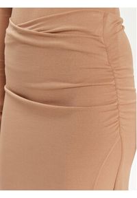 Wolford Spódnica ołówkowa 53211 Beżowy Slim Fit. Kolor: beżowy. Materiał: wiskoza