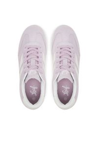 Leaf Sneakersy LAKKA301R Fioletowy. Kolor: fioletowy. Materiał: skóra, zamsz #6