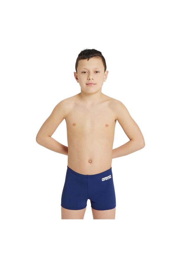 Szorty Kąpielowe Arena Team Swim Short Solid junior. Kolor: biały, wielokolorowy, niebieski. Materiał: materiał
