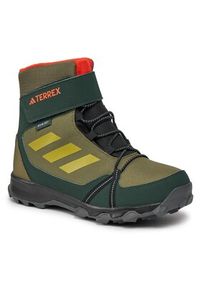 Adidas - adidas Trekkingi Terrex Snow Cf Rain.Rdy Zielony. Kolor: zielony. Materiał: materiał. Model: Adidas Terrex. Sport: turystyka piesza #3
