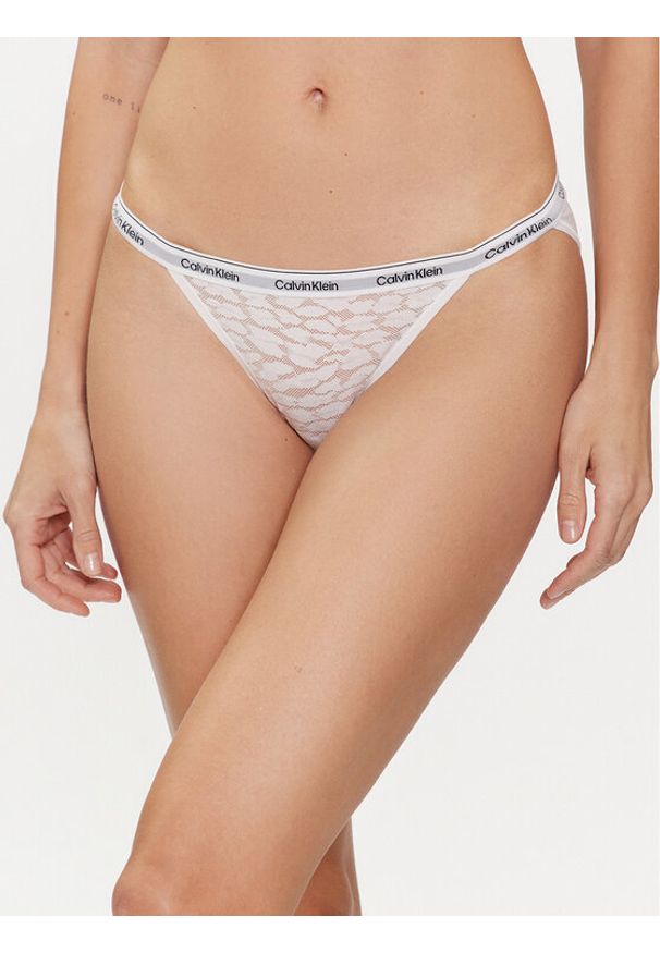 Calvin Klein Underwear Figi klasyczne 000QD5213E Biały. Kolor: biały. Materiał: syntetyk