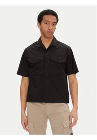 C.P. Company Koszula 18CMSH236A005328G Czarny Relaxed Fit. Kolor: czarny. Materiał: bawełna