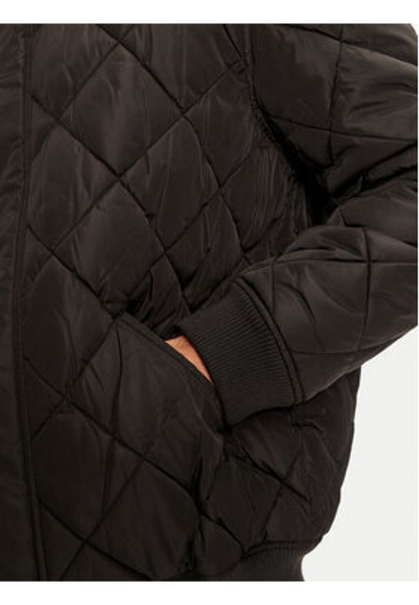 Richmond X Kurtka bomber Rendina UMA24114PI Czarny Regular Fit. Kolor: czarny. Materiał: syntetyk